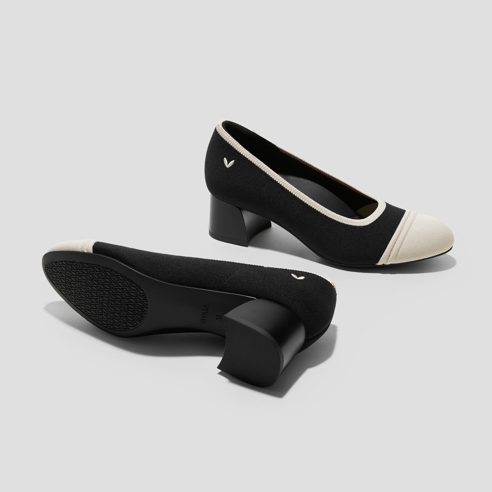 Julie Arch Pro] ラウンドトゥ チャンキーヒール パンプス – VIVAIA JAPAN