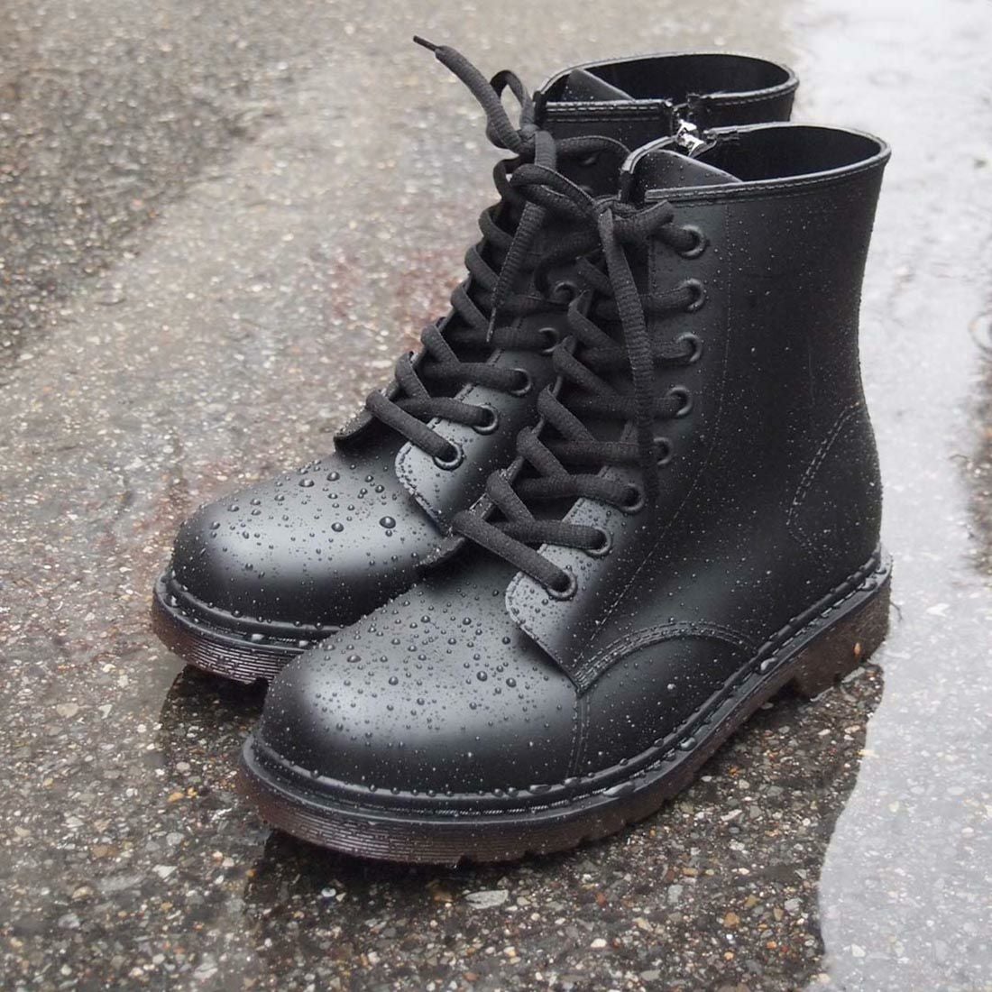 完全防水レースアップショートブーツ ｜靴・レディースシューズの通販