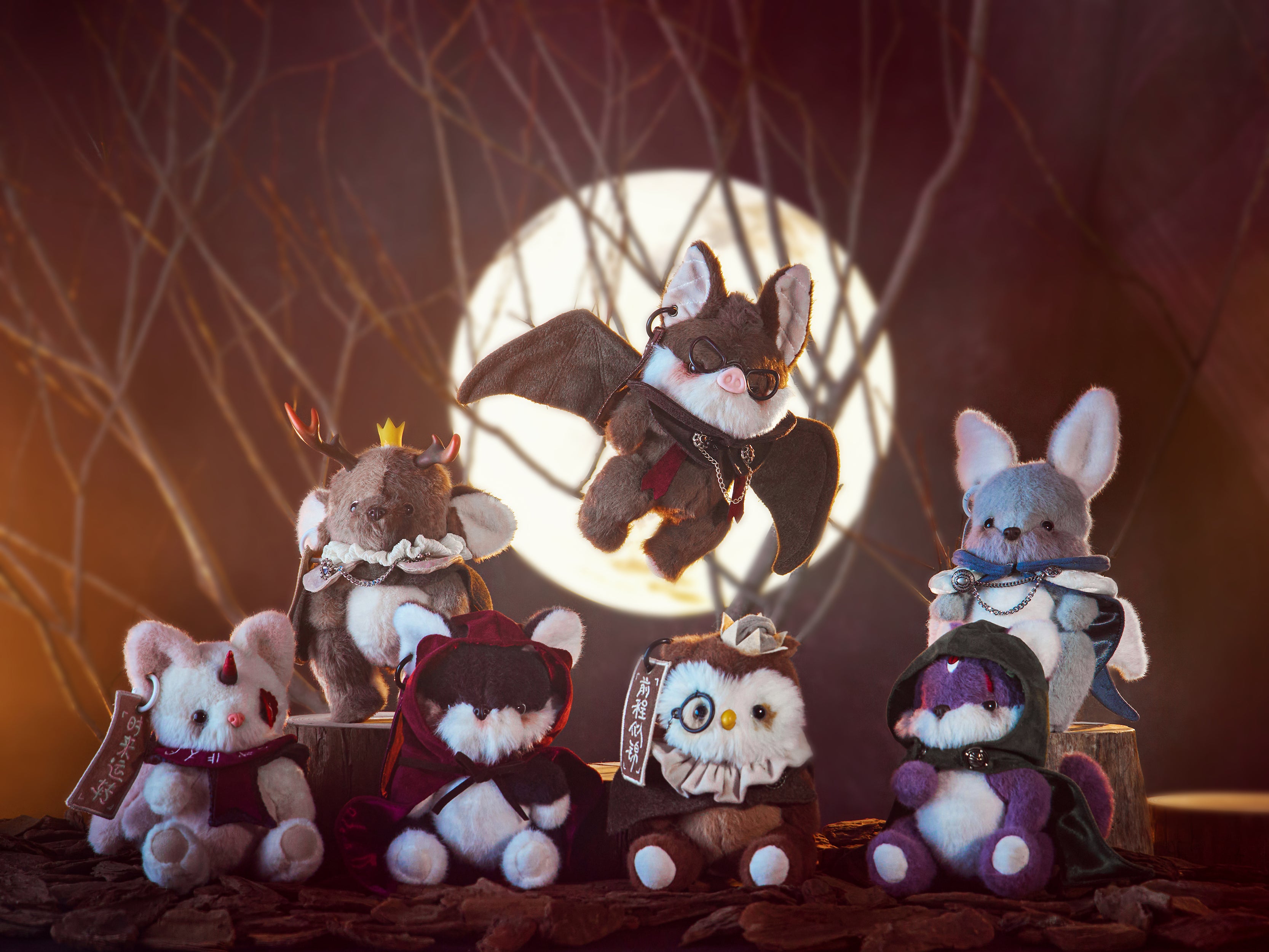 永遠の森ソフビぬいぐるみブラインドボックス 6個入BOX – viviON BLUE