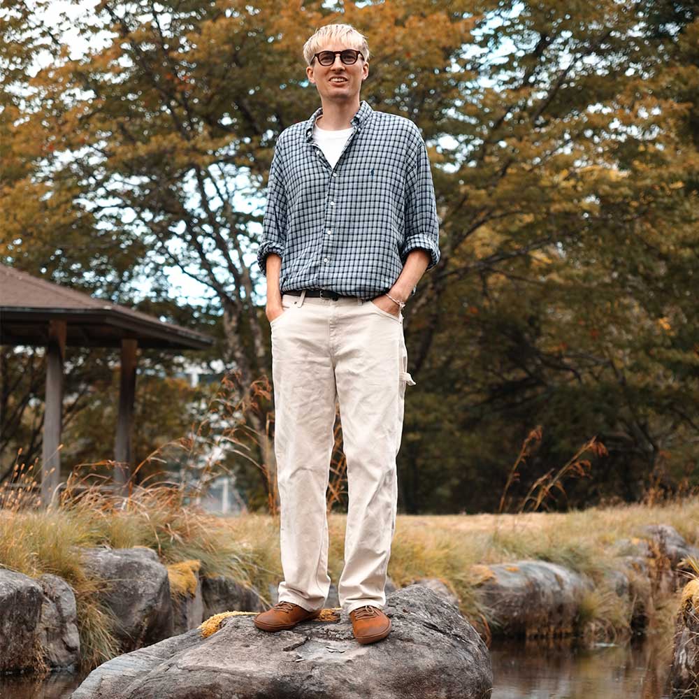 SENSUS MOC LACE UP LEATHER / センサス MOC レースアップレザー (M