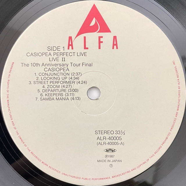 Casiopea｜Casiopea Perfect Live - Live II - The 10th Anniversary