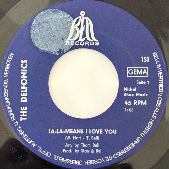 The Delfonics｜La-La-Means I Love You (7)｜レコード通販