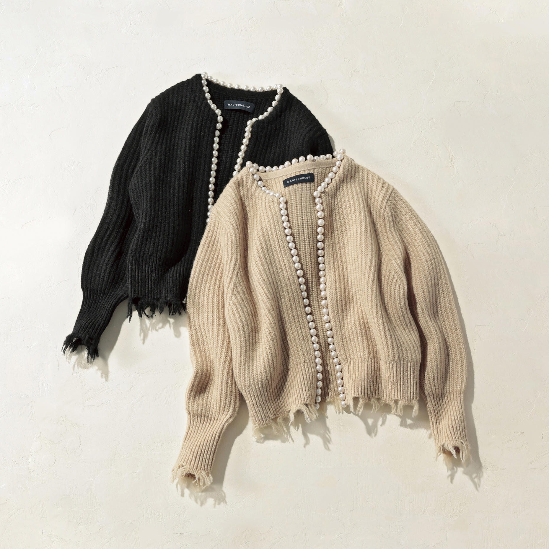 MADISONBLUEのパールカーディガン【STANDARD BOOK 2023Autumn