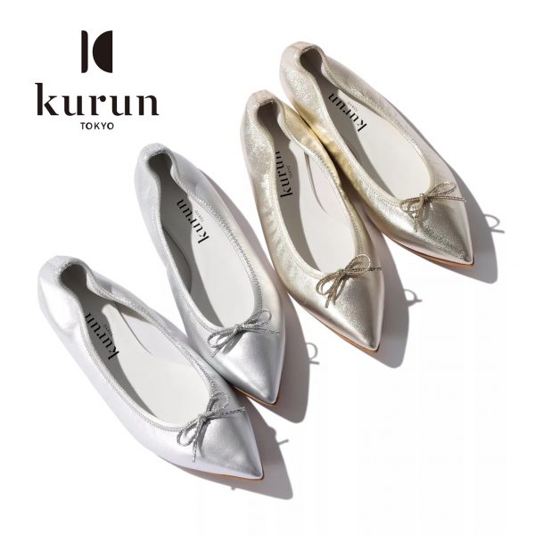 シンプルなデニムスタイルも華やかに♡kurun TOKYOのキラキラバレエ