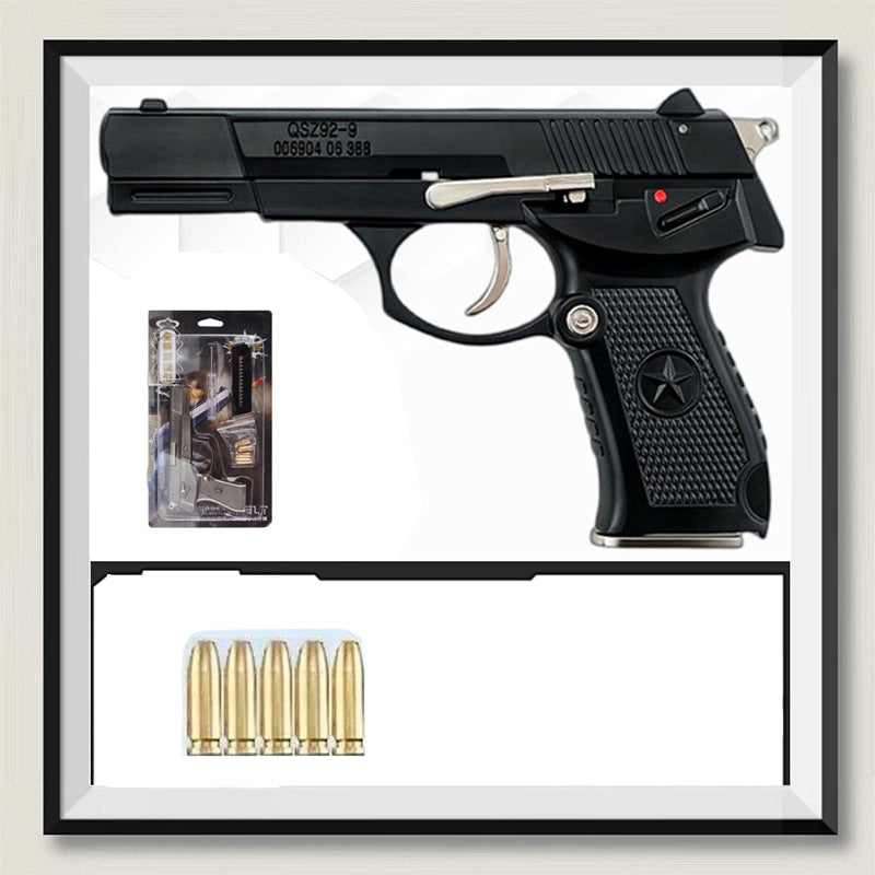 QSZ-92 1/2.05 92式ミニモデルガン 中国人民解放軍 超精密 排莢式 合金