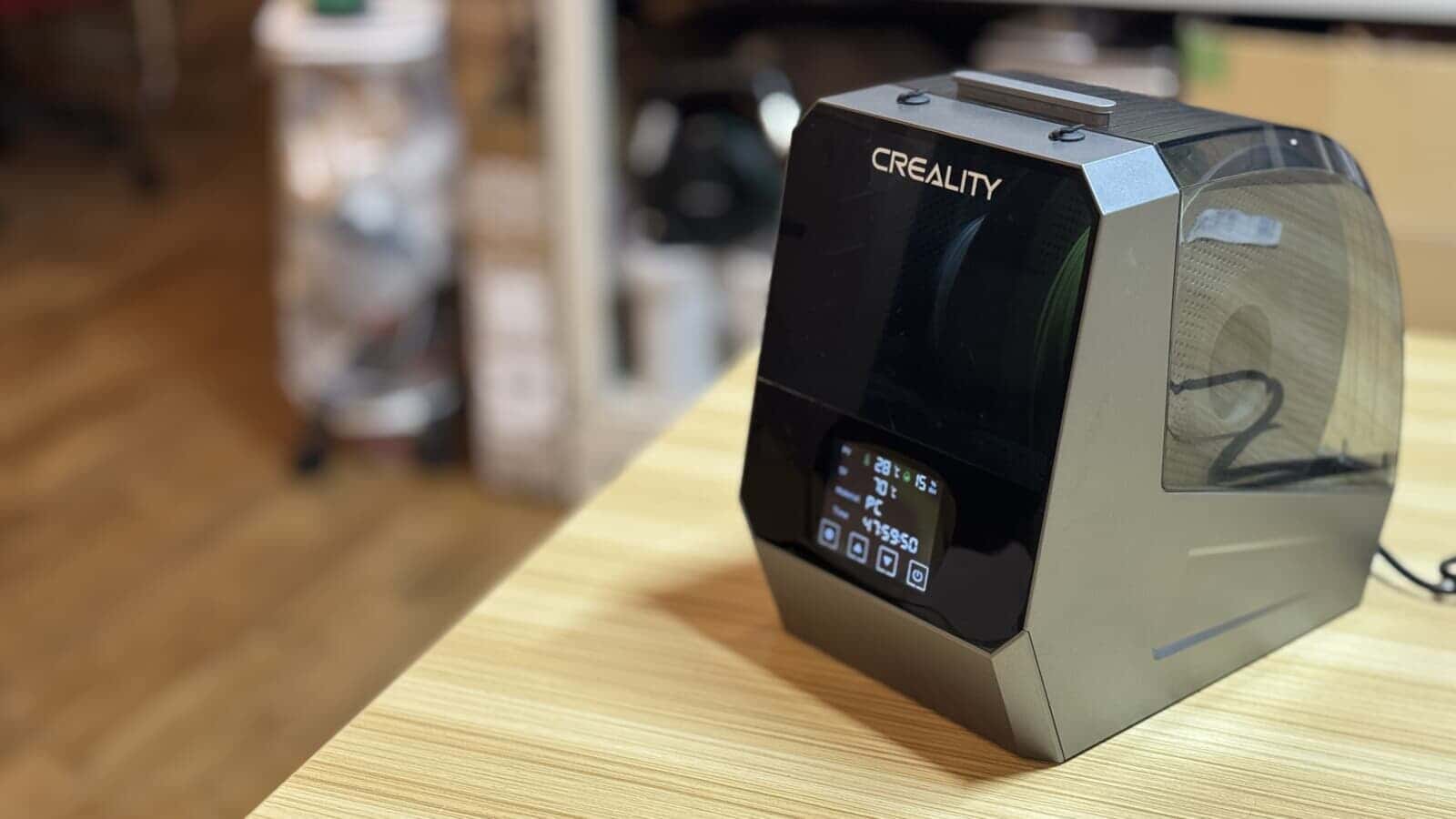 Creality Space Pi フィラメントドライヤー2ロールをレビュー、最大70