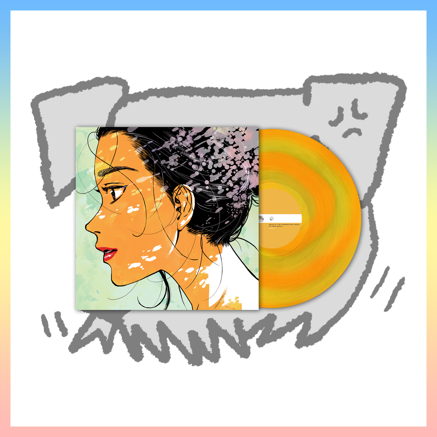 GJDK008.3 : Mass Of The Fermenting Dregs | No New World 12″ LP