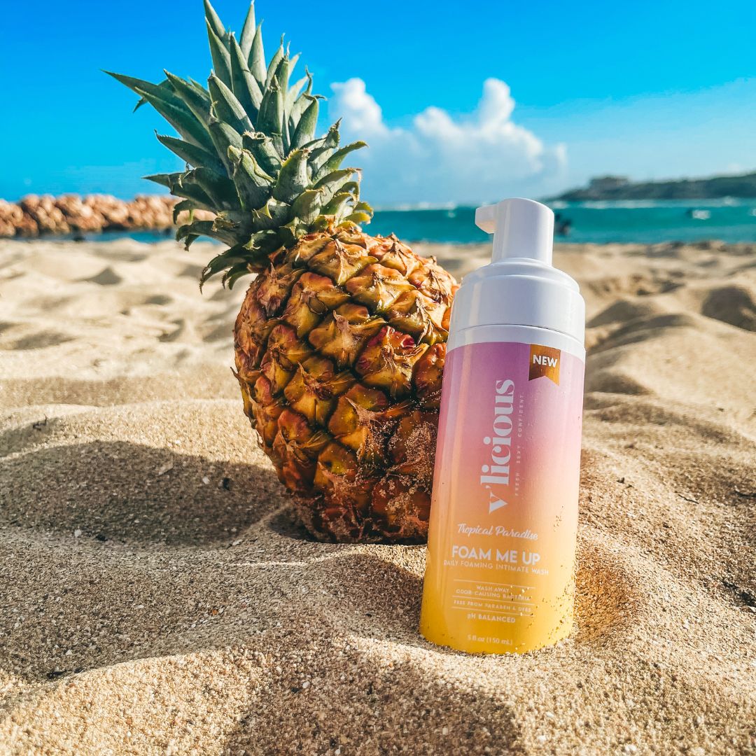 Natural Feminine Wash at V'licious.com
