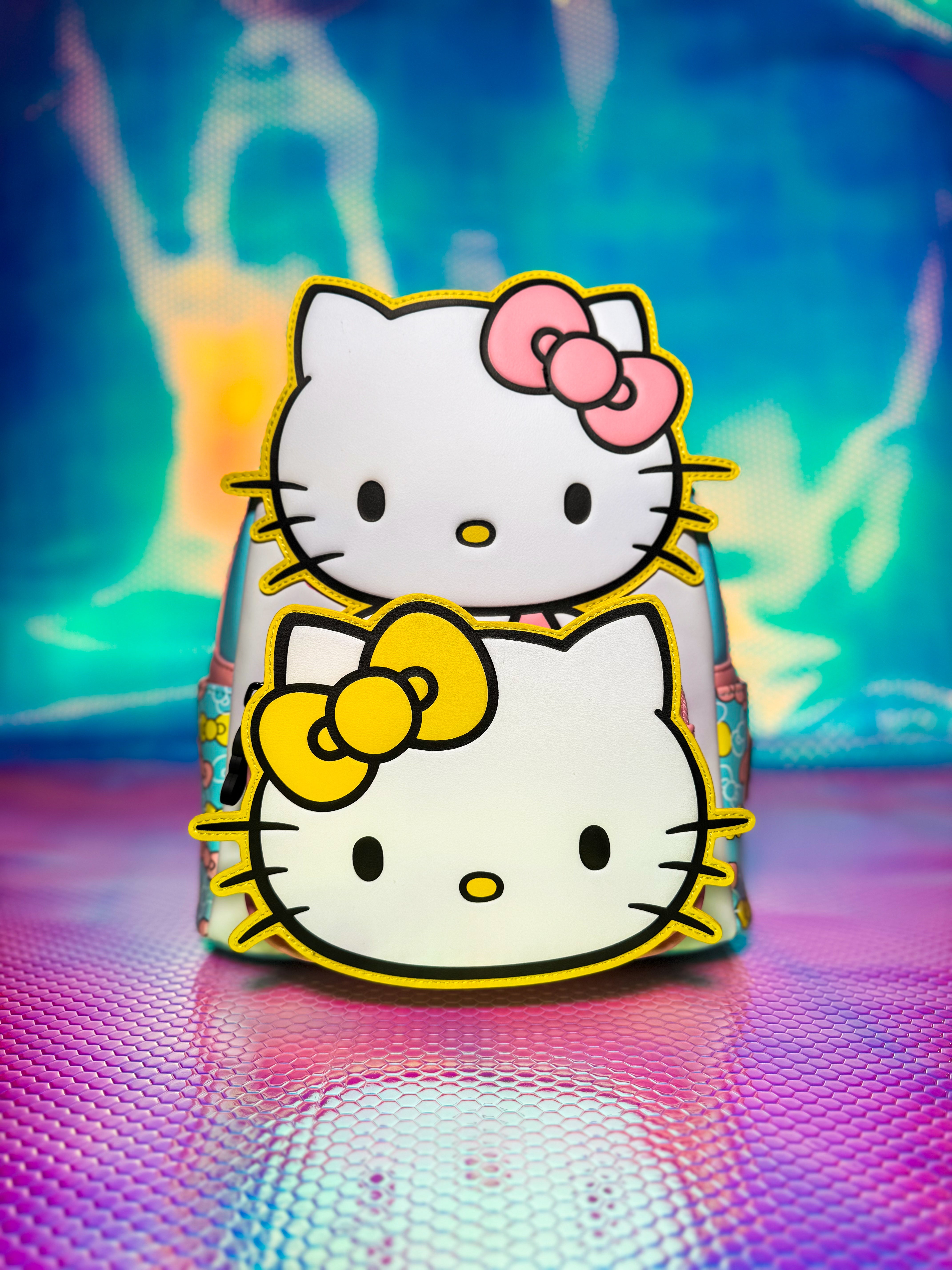 Loungefly Hello Kitty and Mimmy Cosplay Mini Backpack vRare