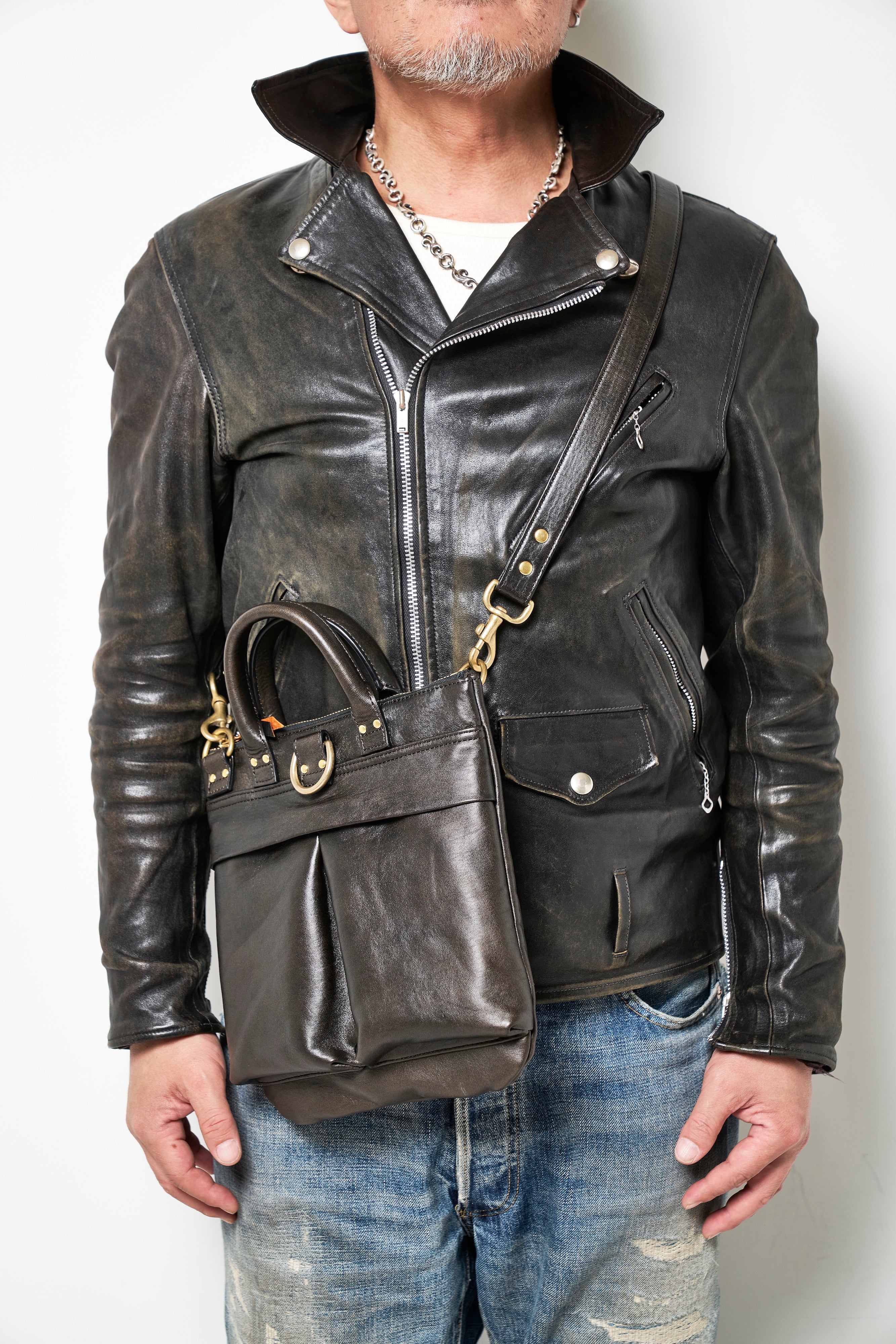 Ikeda Kohgei × Lightning Pure Japanese “Tea core” horsehide T-Core