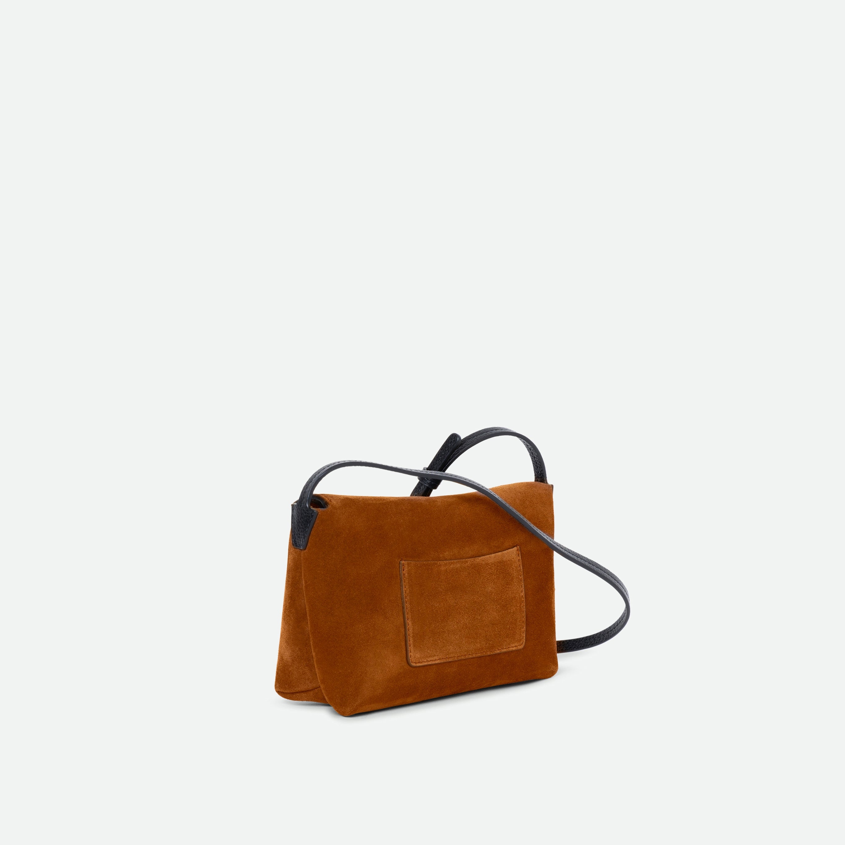 Penelope Slouch Mini - Cognac Suede – Wandler.com
