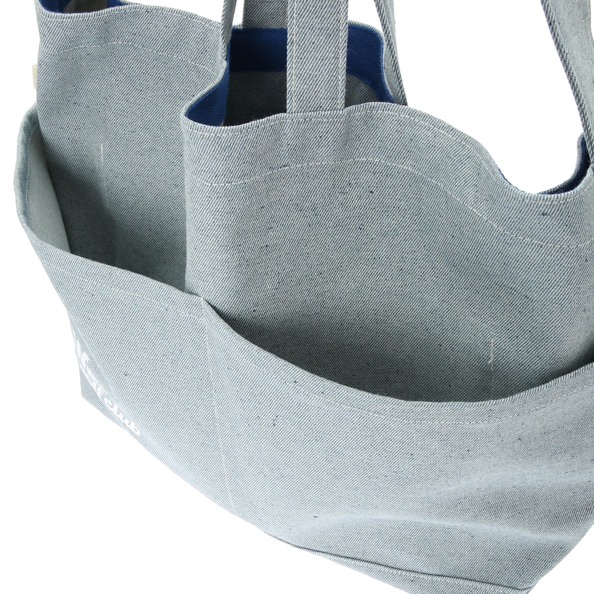 UNISEX UP CYCLE DENIM ビックトートバッグ ライトインディゴ