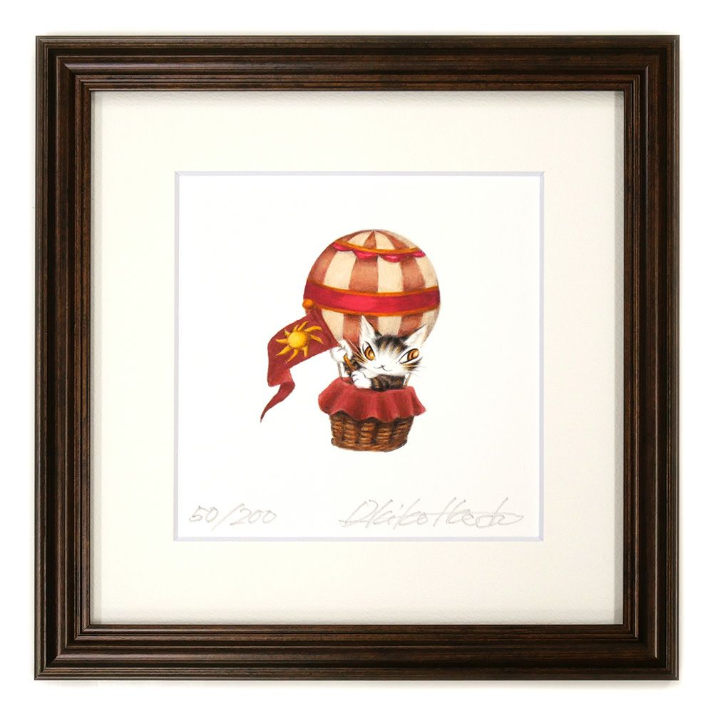 版画「ロイヤルダヤン」 | わちふぃーるどオンラインショップ