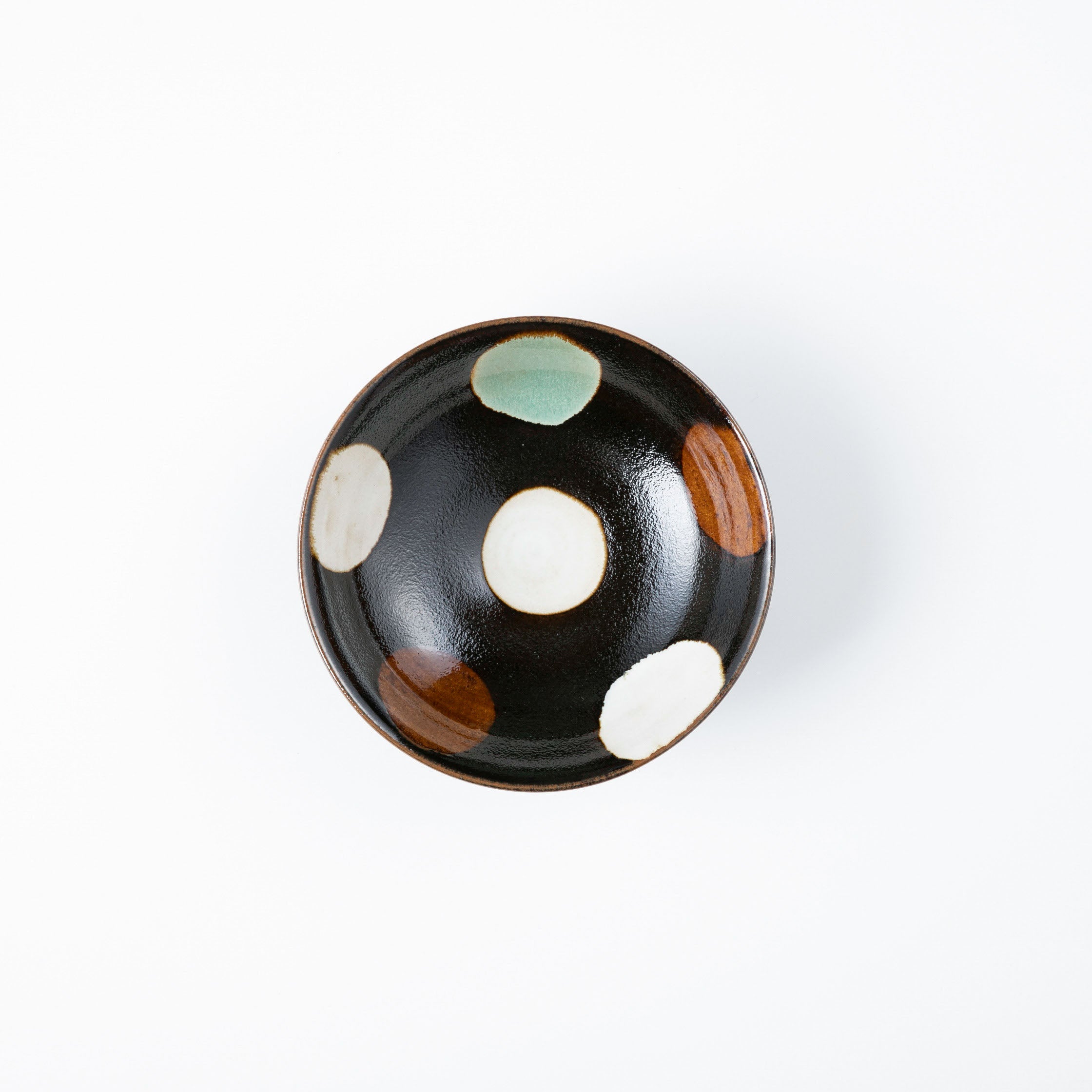 希少 益子窯 米陀寛 作 鮒之遊図 角瓶 希少 益子窯 米陀寛 作 鮒之遊図