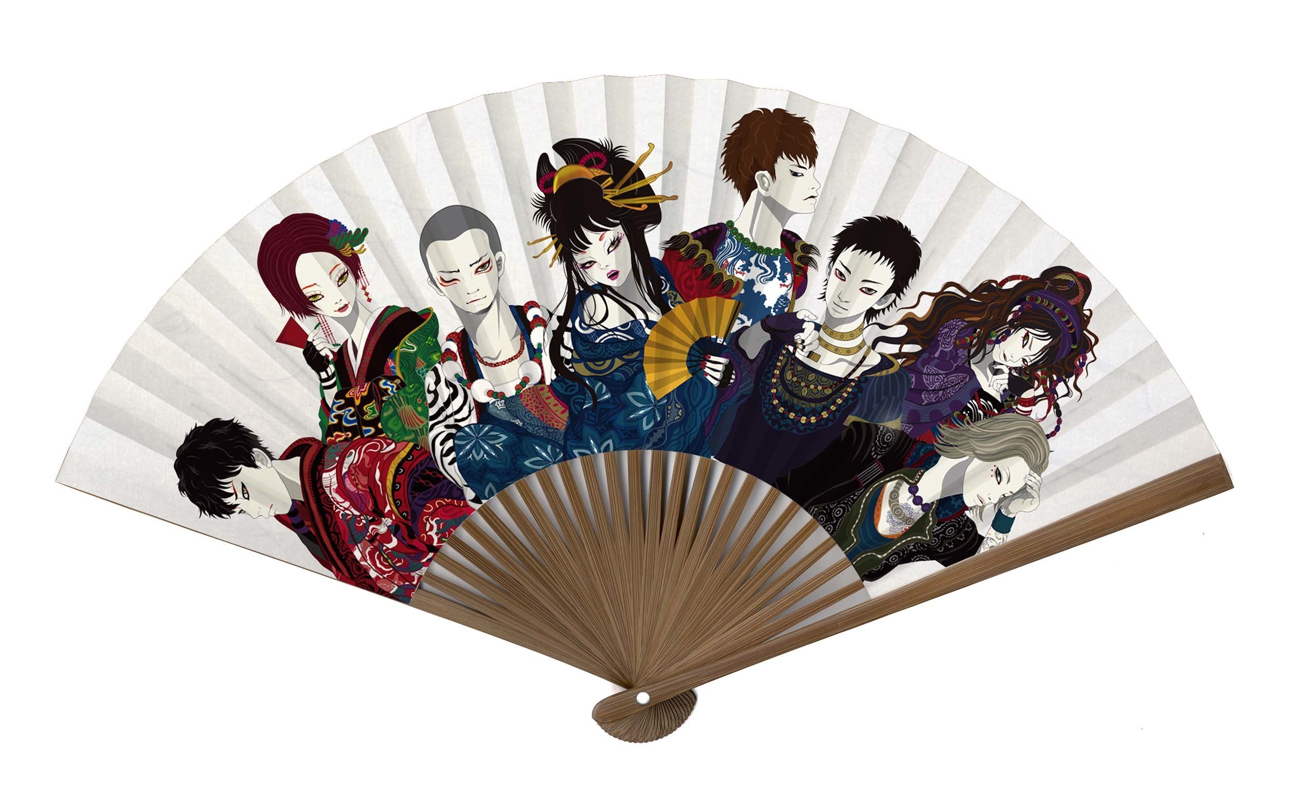 和楽器バンド×白竹堂扇子 鈴華ゆう子モデル【TOKYO SINGING】 | 和楽器