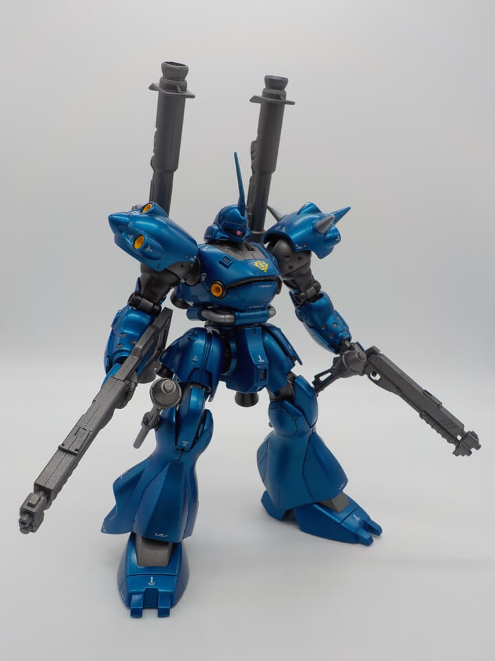 HGUC ケンプファー製作 メタリック全塗装完成！ ｜ ワクガン！