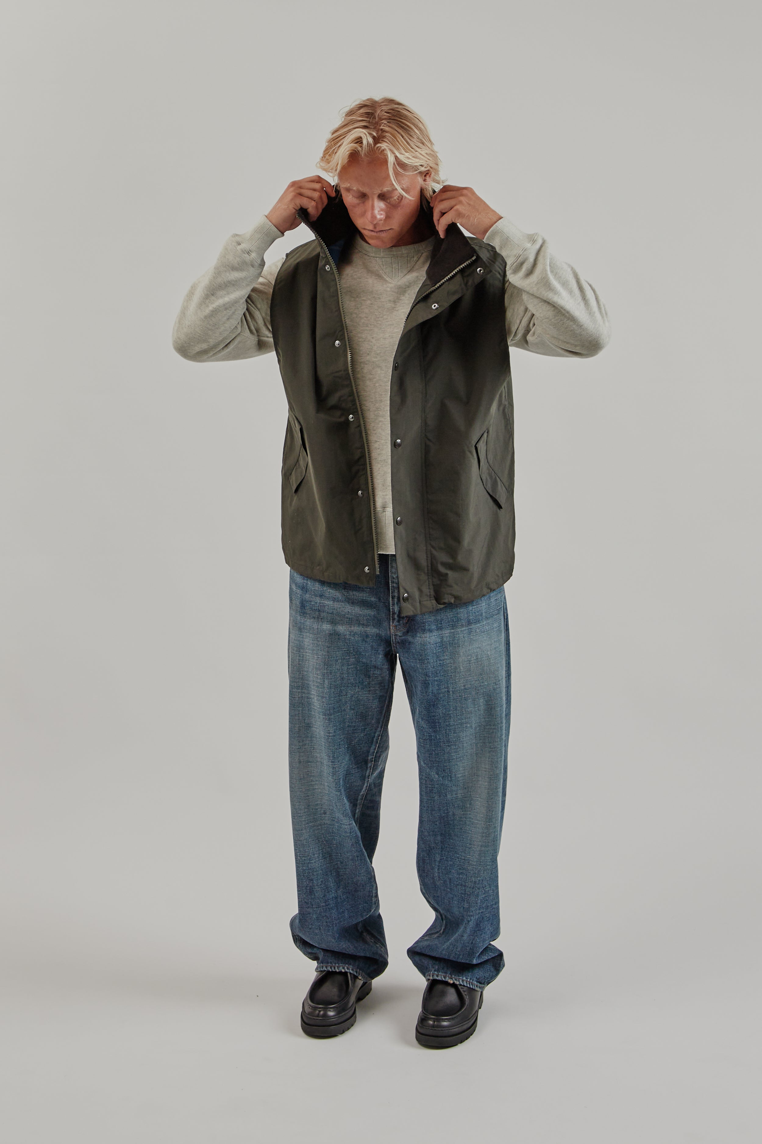 Nanamica 2L Pertex Unlimited Field Vest - Dark Olive | Wallace