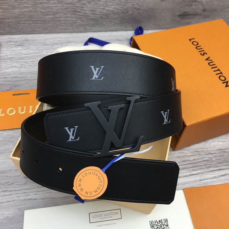 ルイヴィトン ベルト・LV ライン 40MM リバーシブル ブラック