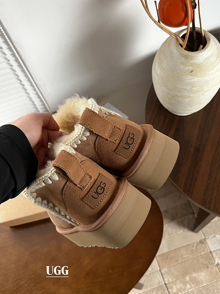 最高級UGGスーパーコピー靴 UGGムートンブーツコピー ugg 厚底ブーツ
