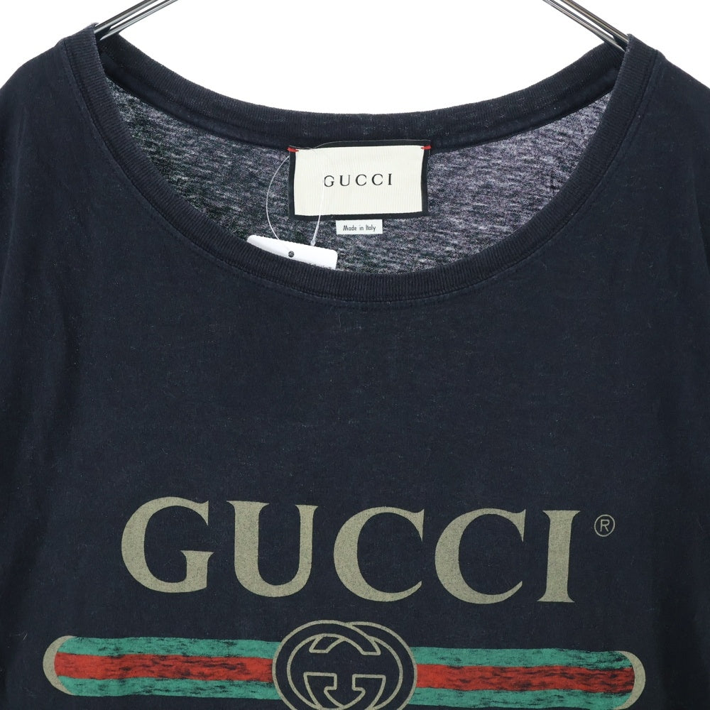 GUCCI(グッチ) Washed T-Shirt ウォッシュド加工 オーバーサイズ半袖T
