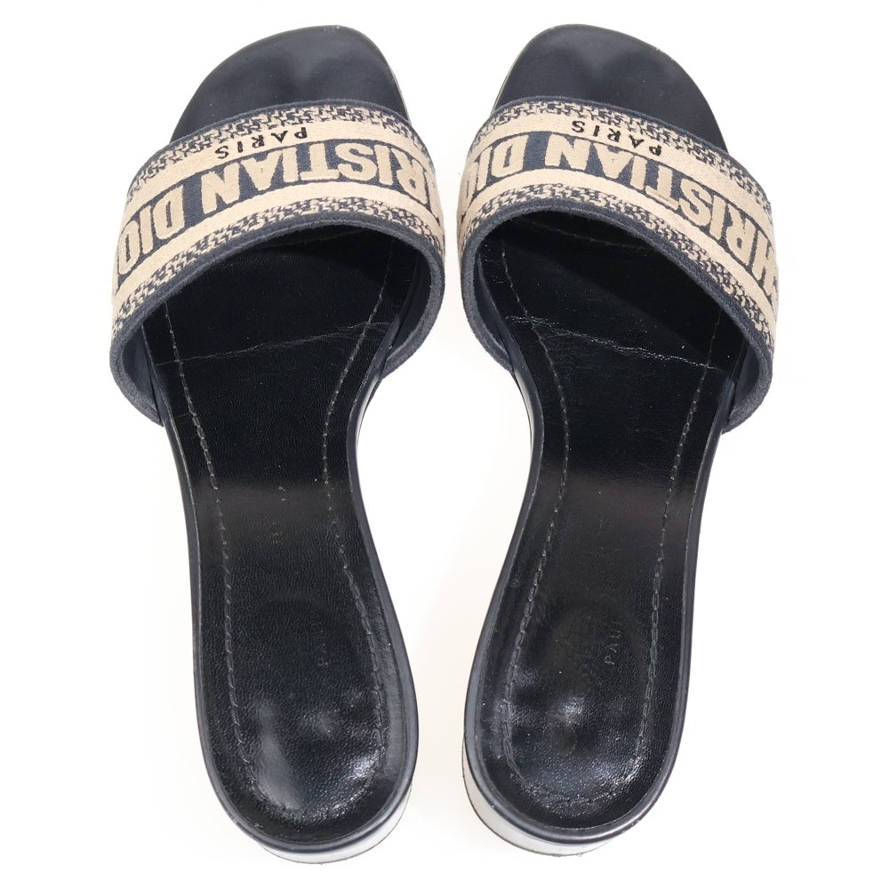 Christian Dior(クリスチャンディオール) Dway ヒールスライド レザー