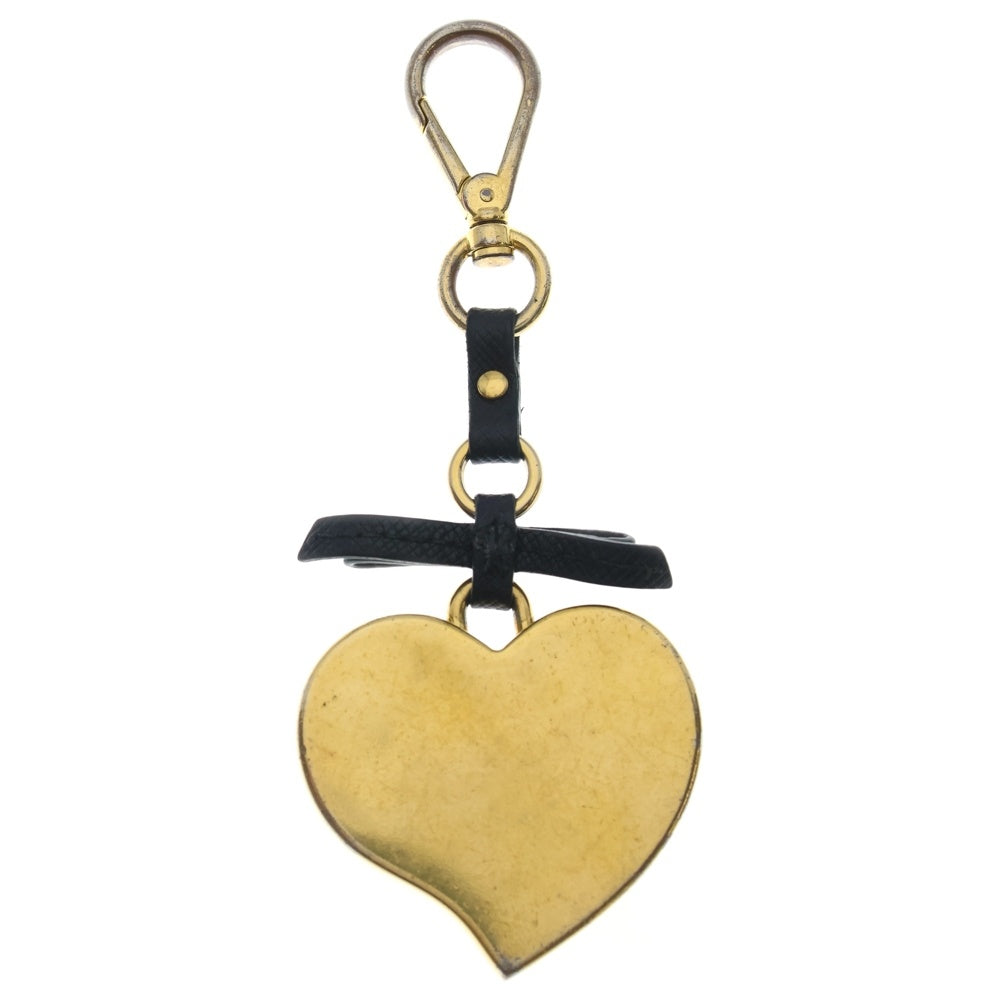 PRADA(プラダ) バッグチャーム キーホルダー キーチェーン ブラック