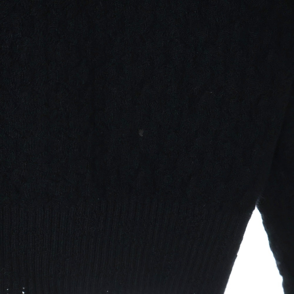 CHANEL(シャネル) カメリア ココマークボタン サイドライン カシミヤ