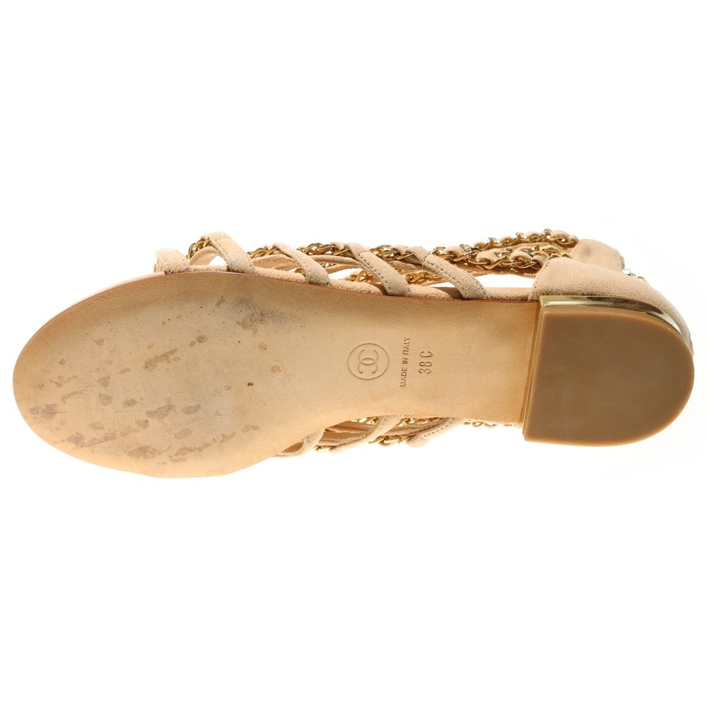 CHANEL(シャネル) ココマーク スエードレザー チェーン ストラップ