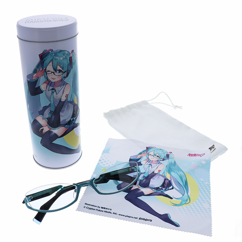 初音ミク PCメガネ MIKU-004 初回限定パッケージ| 和真パレット