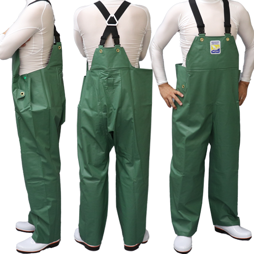 マリンエクセル グリーン ジャンパー上下セット ｜ 漁師カッパ専門店