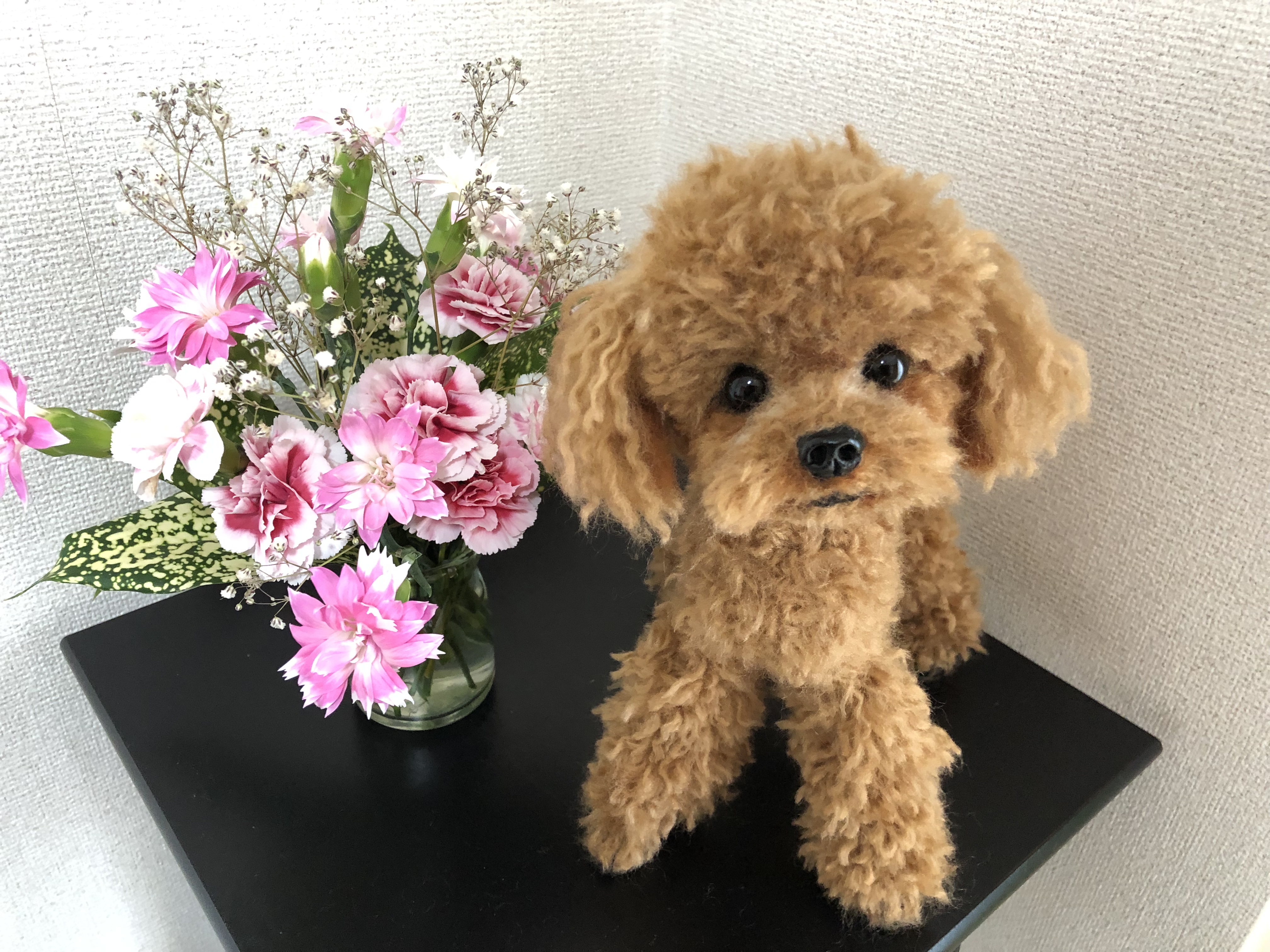 羊毛フェルトでリアル可愛いトイプードルの作り方【ポイントとコツ