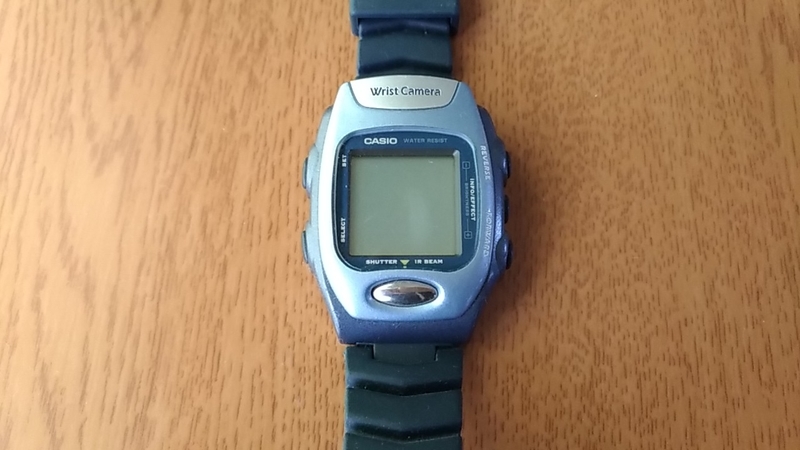 CASIOのリストカメラWQV-2 | 時計De娯楽