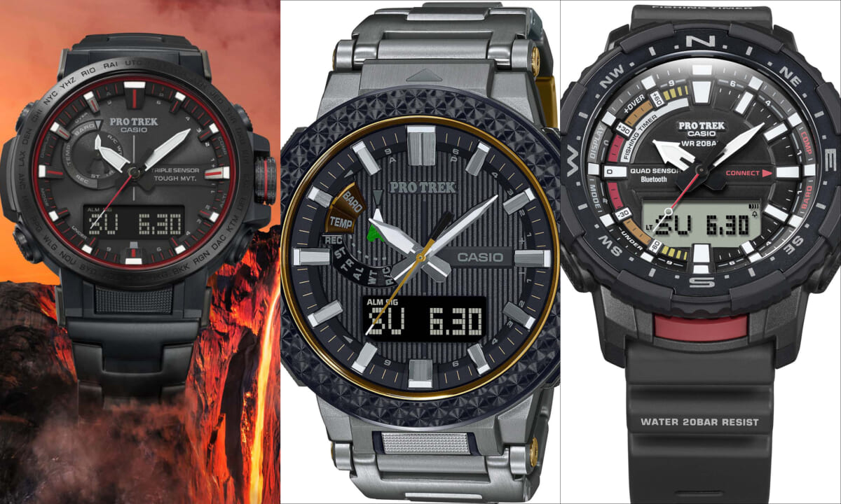 本格派アウトドアウオッチ「プロトレック」が25周年を迎えて