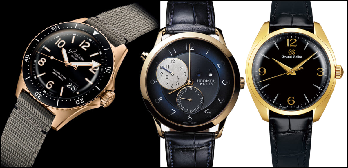 今買える腕時計ニュース ―― トレンドの“黒金”デザインのエレガント