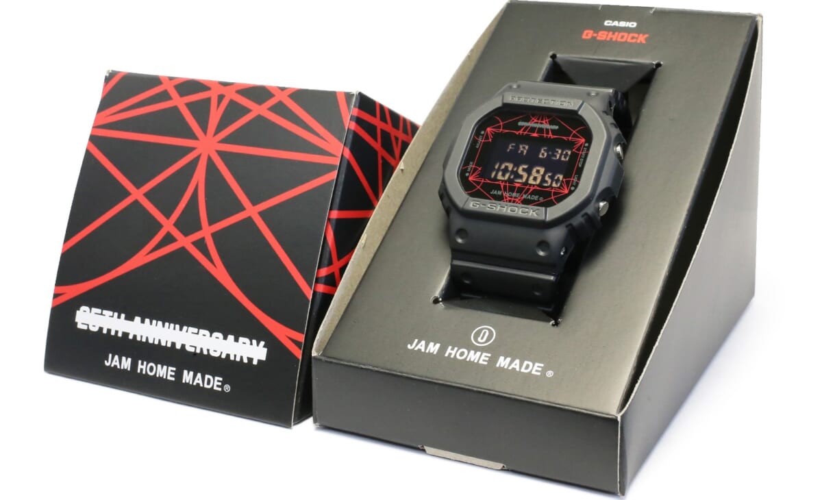 G-SHOCK】JAM HOME MADEの25周年を記念するコラボモデルが登場