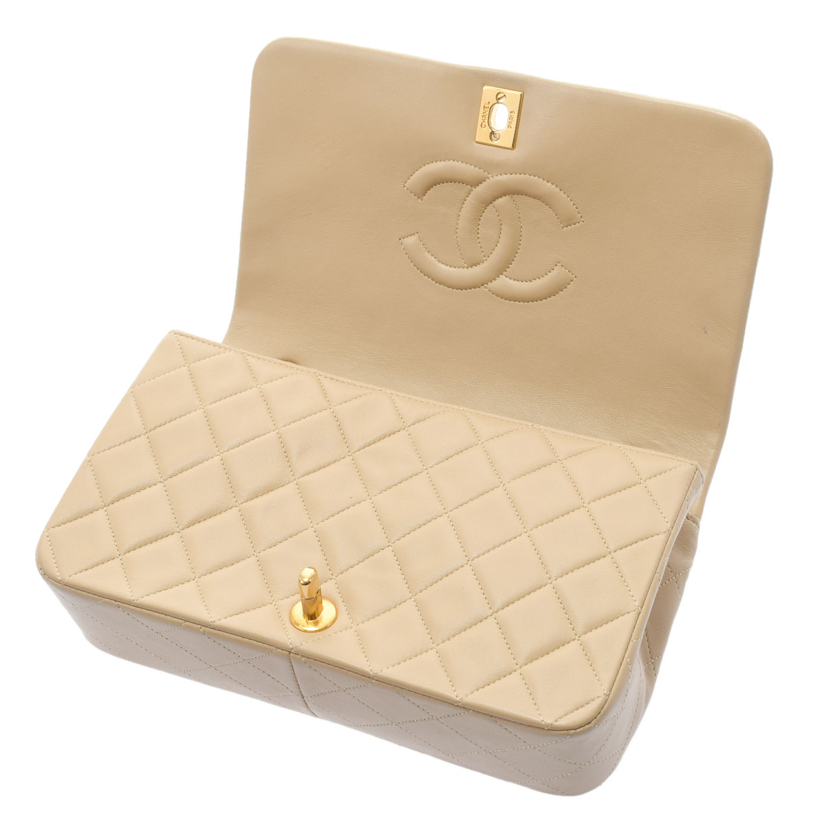 シャネル / CHANEL マトラッセ フルフラップターンロックチェーン