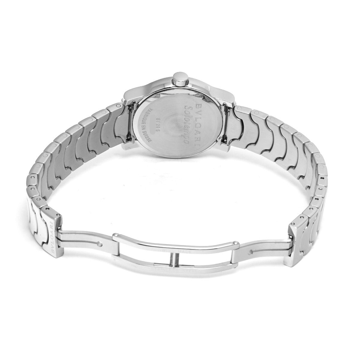 ブルガリ ソロテンポ ST29WSSD ホワイト レディース 時計 【中古