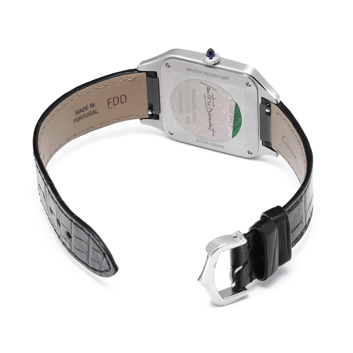 カルティエ サントス デュモン LM WSSA0046 ブラック メンズ 時計