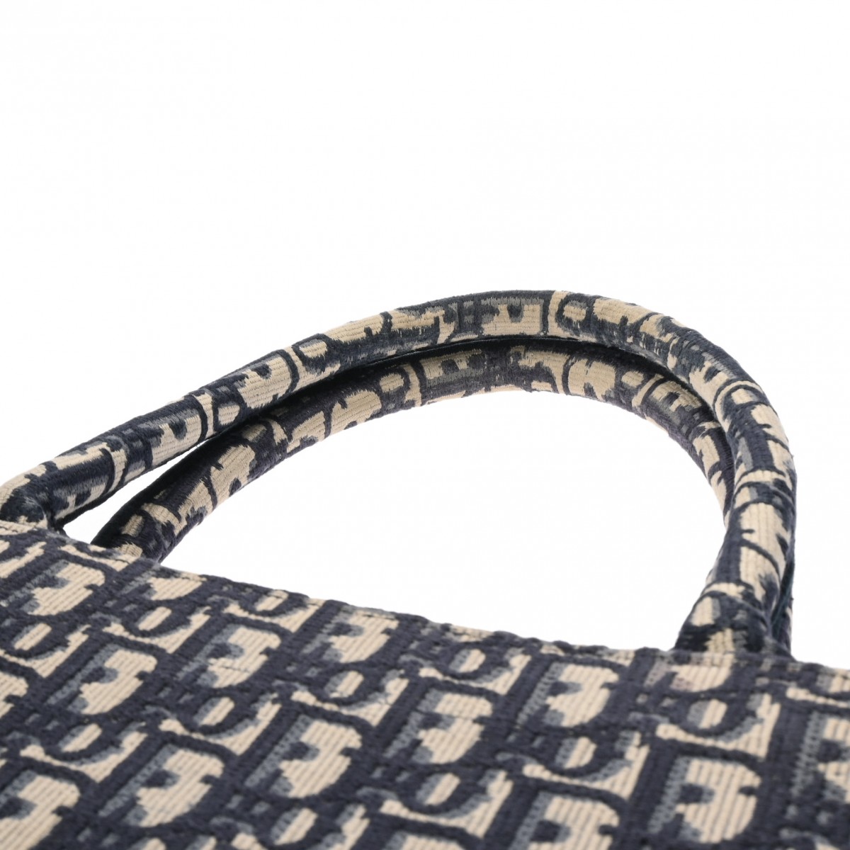 ディオール ブックトートラージ エクリュ/ブルー M1286ZRIW M828