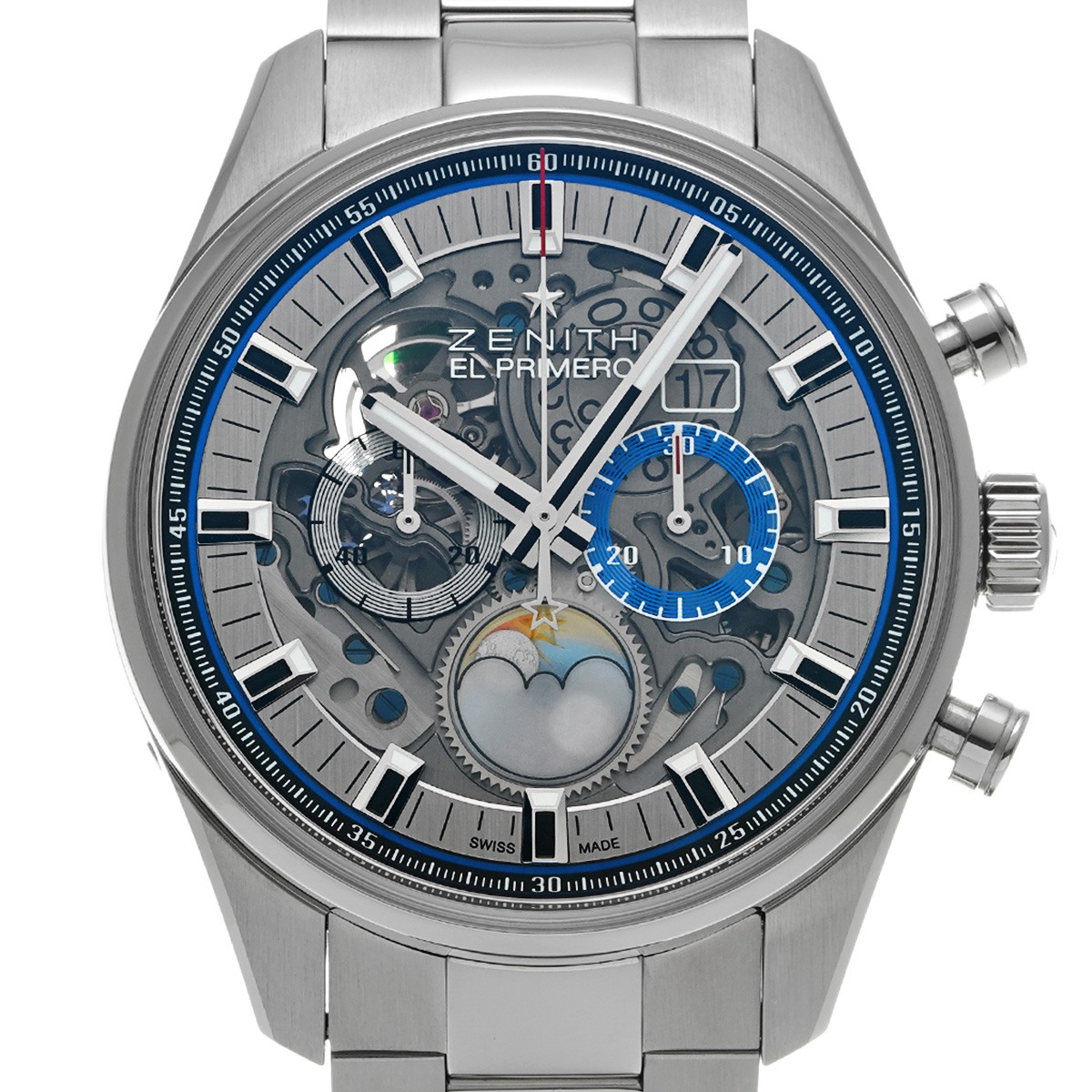 ゼニス クロノマスター エル・プリメロ グランドデイト フルオープン