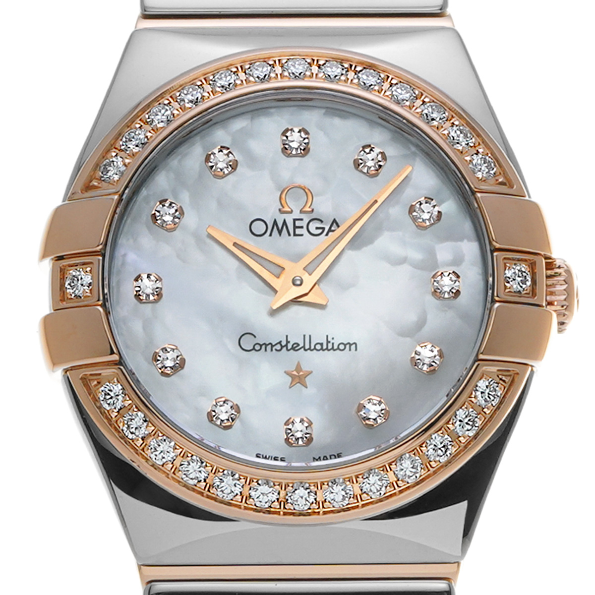 オメガ コンステレーション ポリッシュ クォーツ 123.25.24.60.55.005