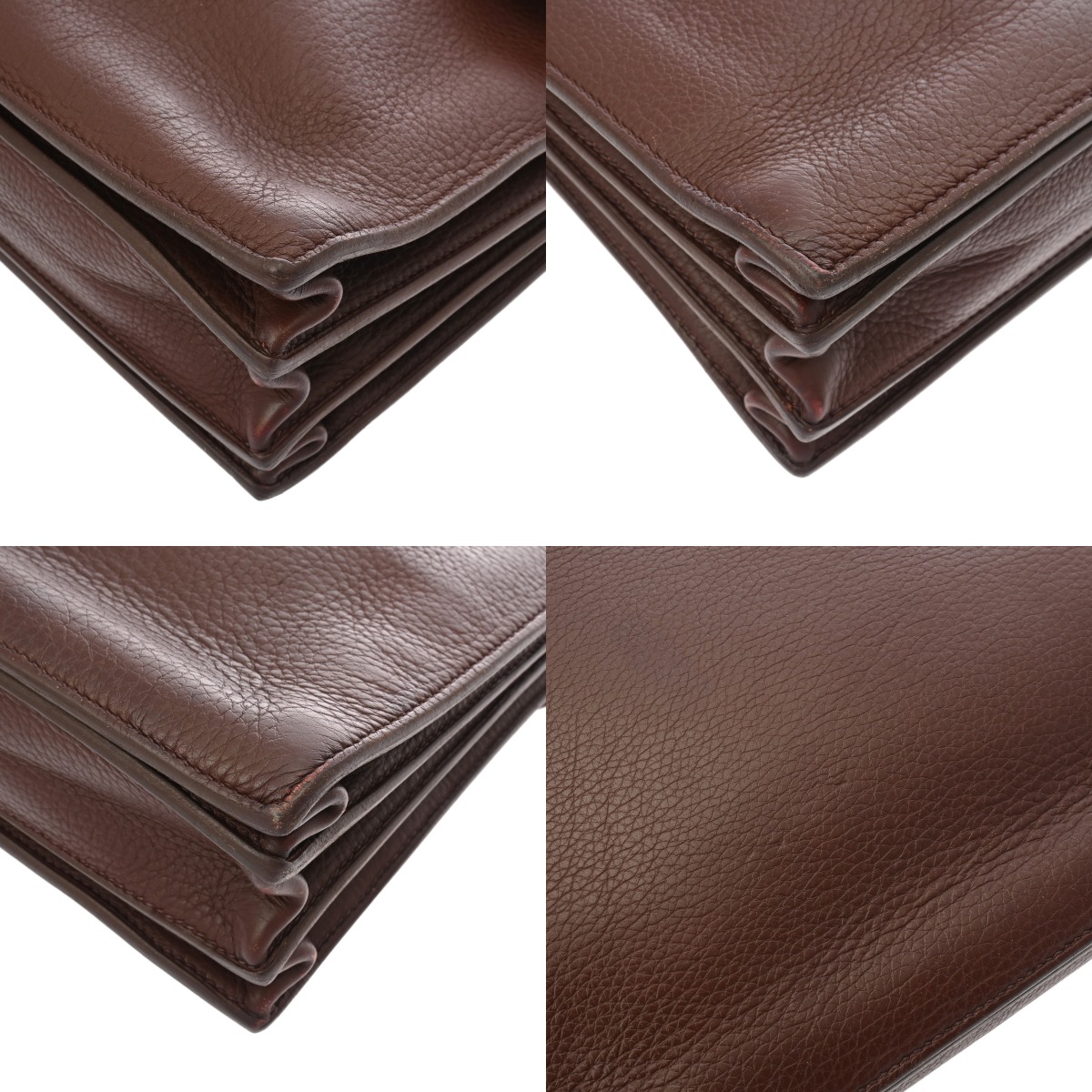 エルメス サック アデペッシュ 38 ブラウン トリヨンクレマンス メンズ