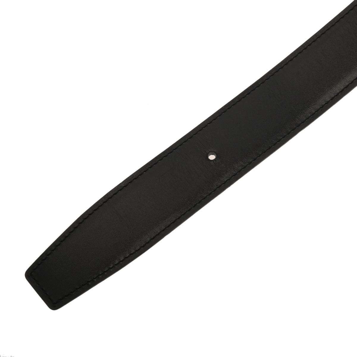 エルメス ベルトバックル H オ カレ レザーベルト #90 ブラック