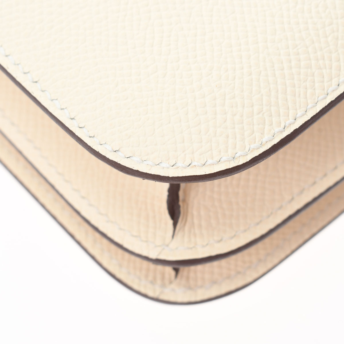 エルメス / HERMES コンスタンス ミニ18 ミロワール ナタ/シャンパン