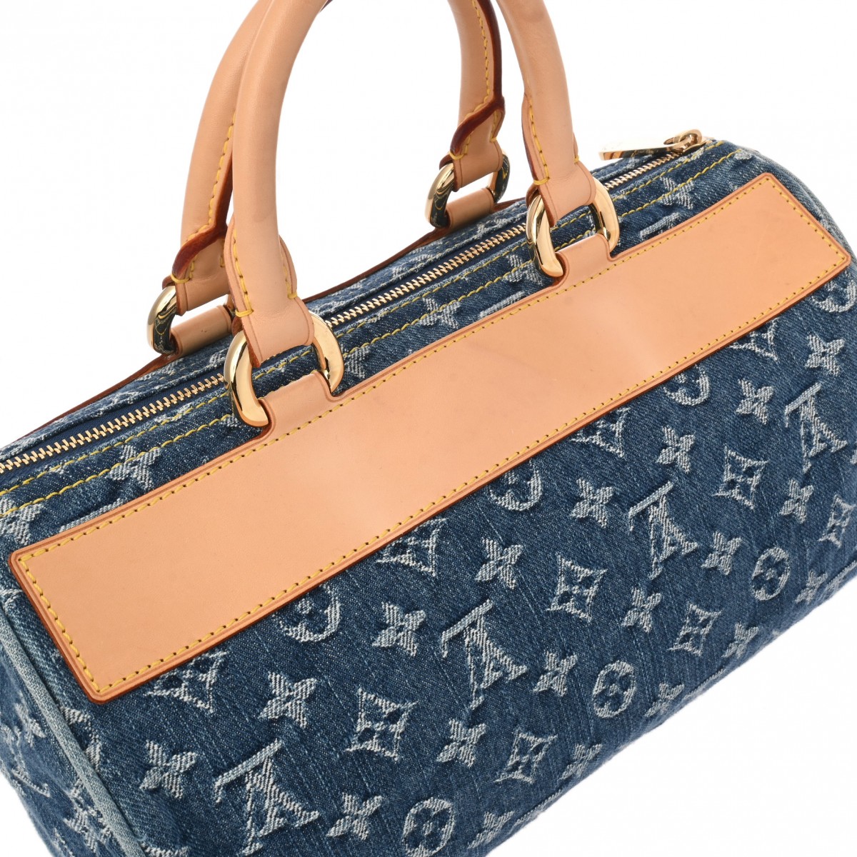 ルイ ヴィトン モノグラムデニム ネオ・スピーディ ブルー M95019