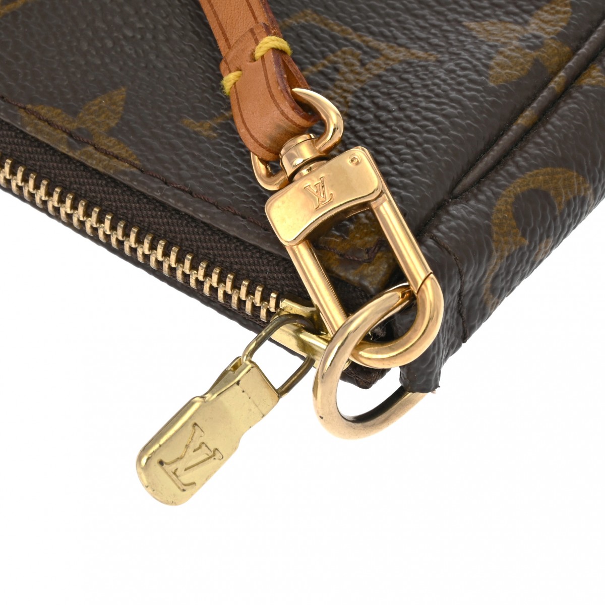 ルイ ヴィトン モノグラム ポシェット アクセソワール ブラウン M51980