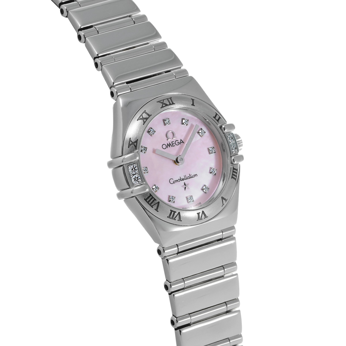 オメガ コンステレーション 1566.66 ピンクシェル/ダイヤモンド