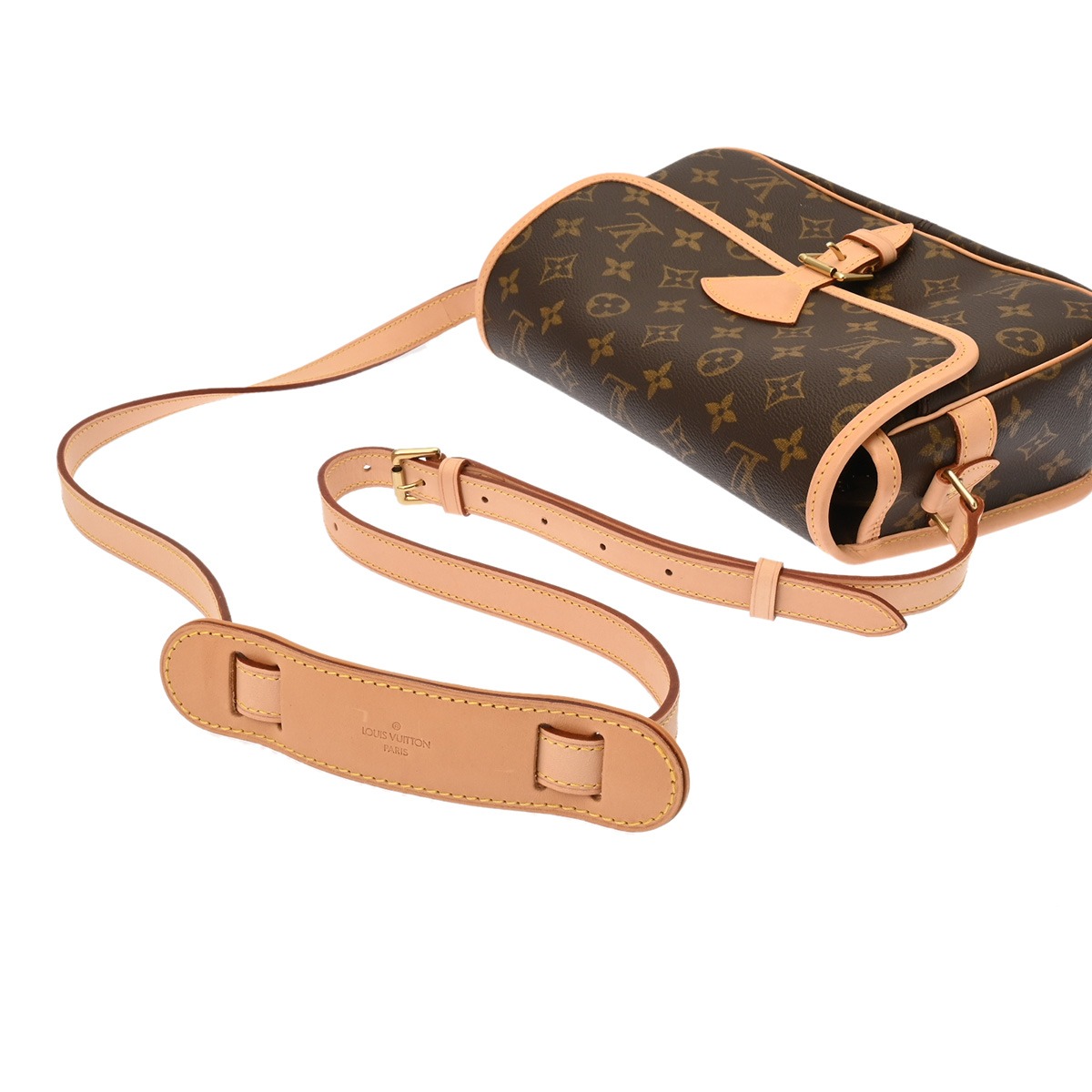 ルイ ヴィトン モノグラム ソローニュ ブラウン M42250 モノグラム