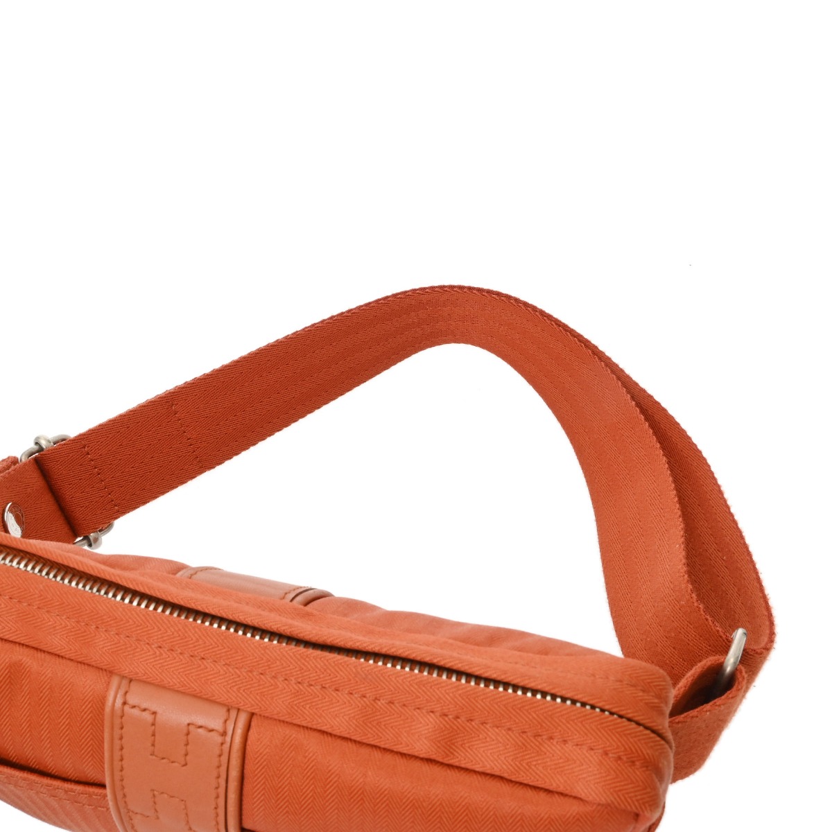 エルメス アカプルコ サンチュール オレンジ トワルシェブロン