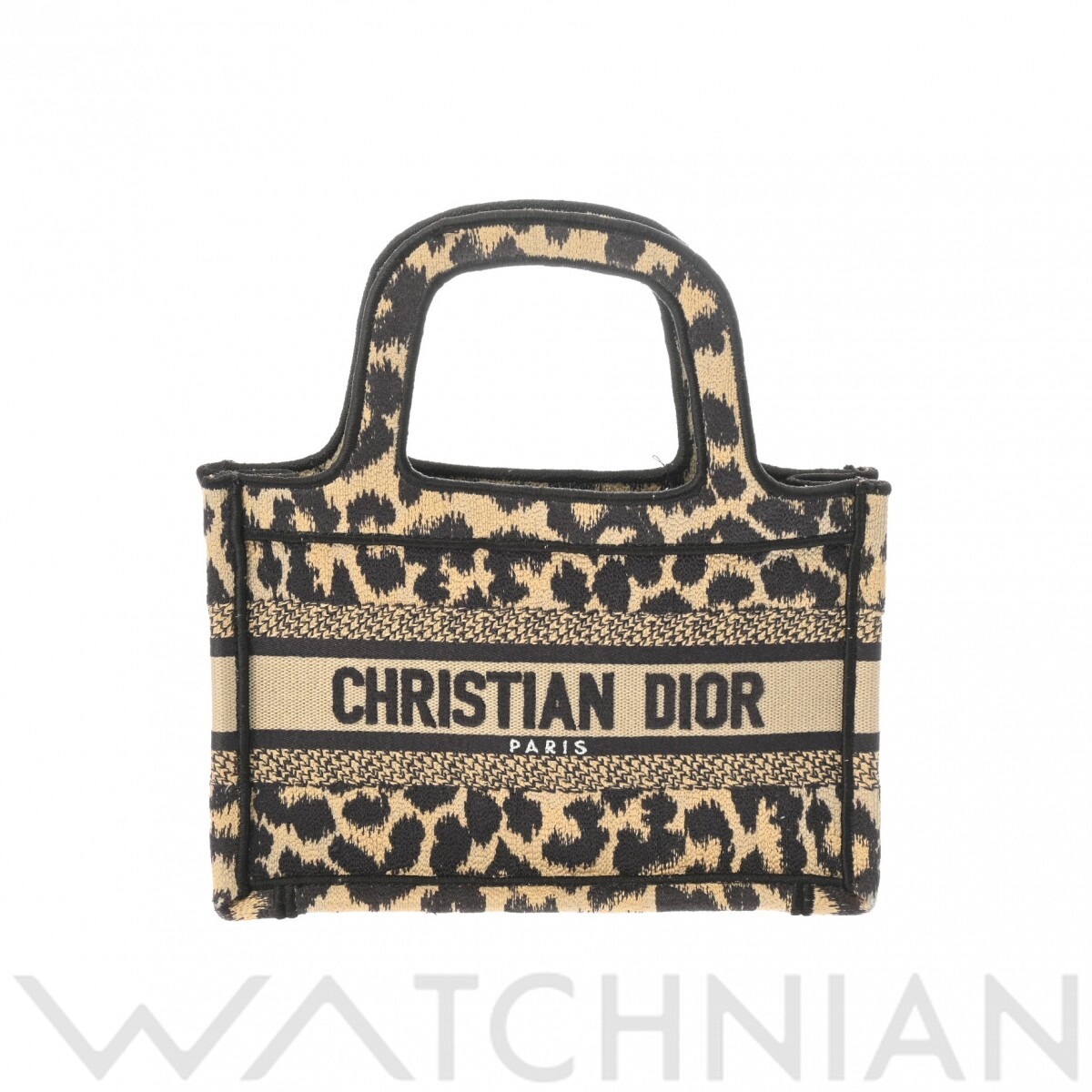 ディオール ブックトート ミニ レオパード MIZZA レオパード S5475ZRHM